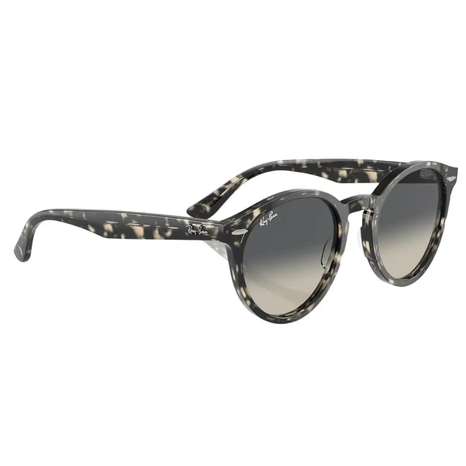 Ray-Ban Larry RB7680S 133371 - Grey Havana Frame with Grey Lens Front Left View