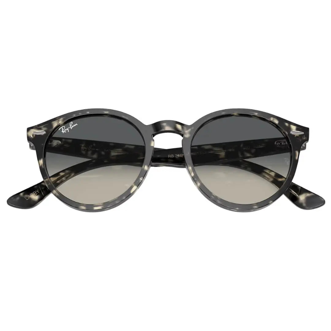 Ray-Ban Larry RB7680S 133371 - Grey Havana Frame with Grey Lens Folded View