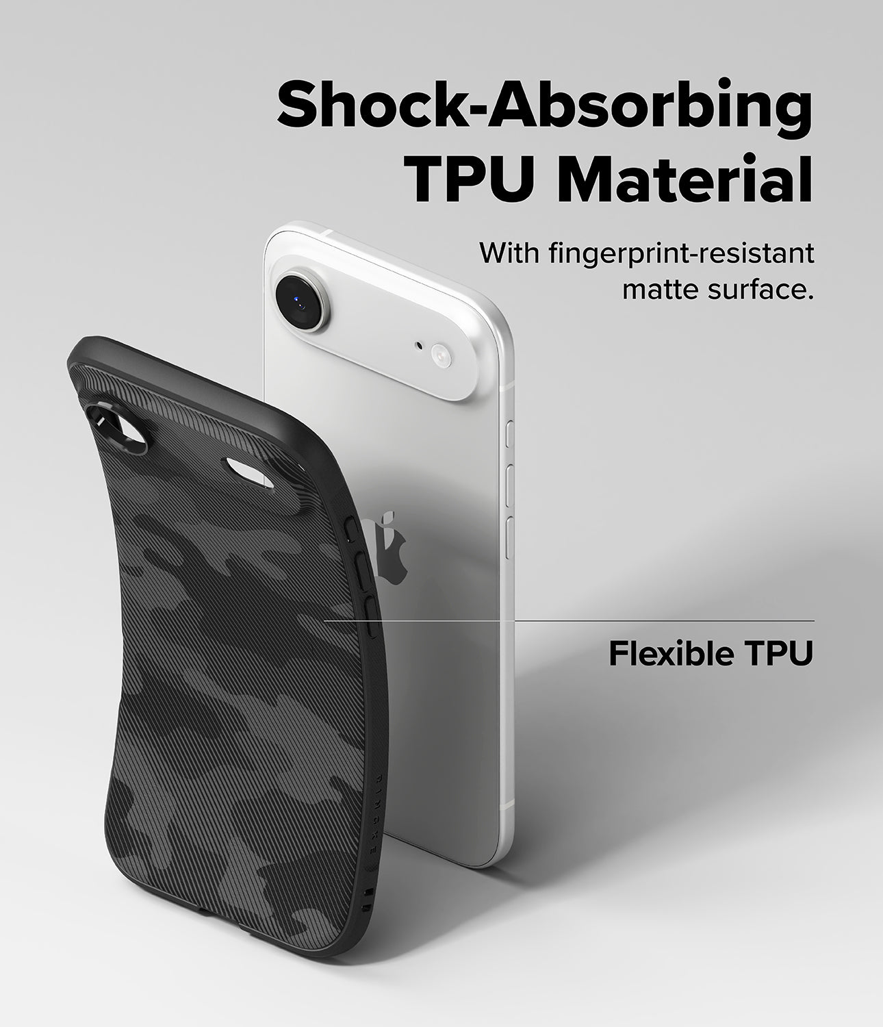 iPhone 17 Air Case Onyx Magnetic Camo Black by Ringke