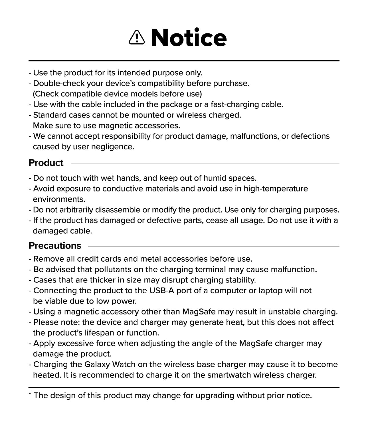 Ringke Qi2 3-in-1 Magnetic Wireless Charging Stand