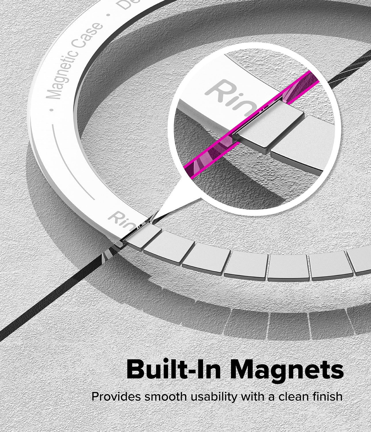 Galaxy Z Fold 7 Case Fusion Magnetic Clear by Ringke