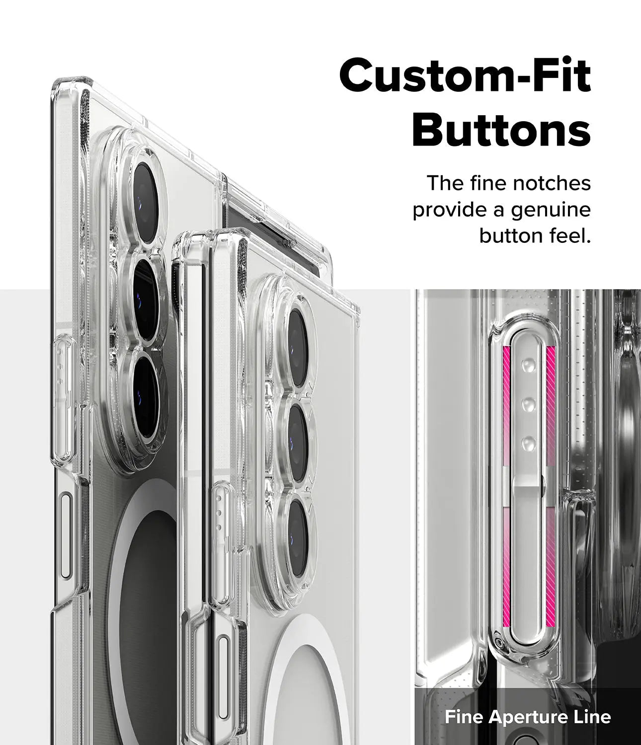 Galaxy Z Fold 7 Case Fusion Magnetic Clear by Ringke Ringke
