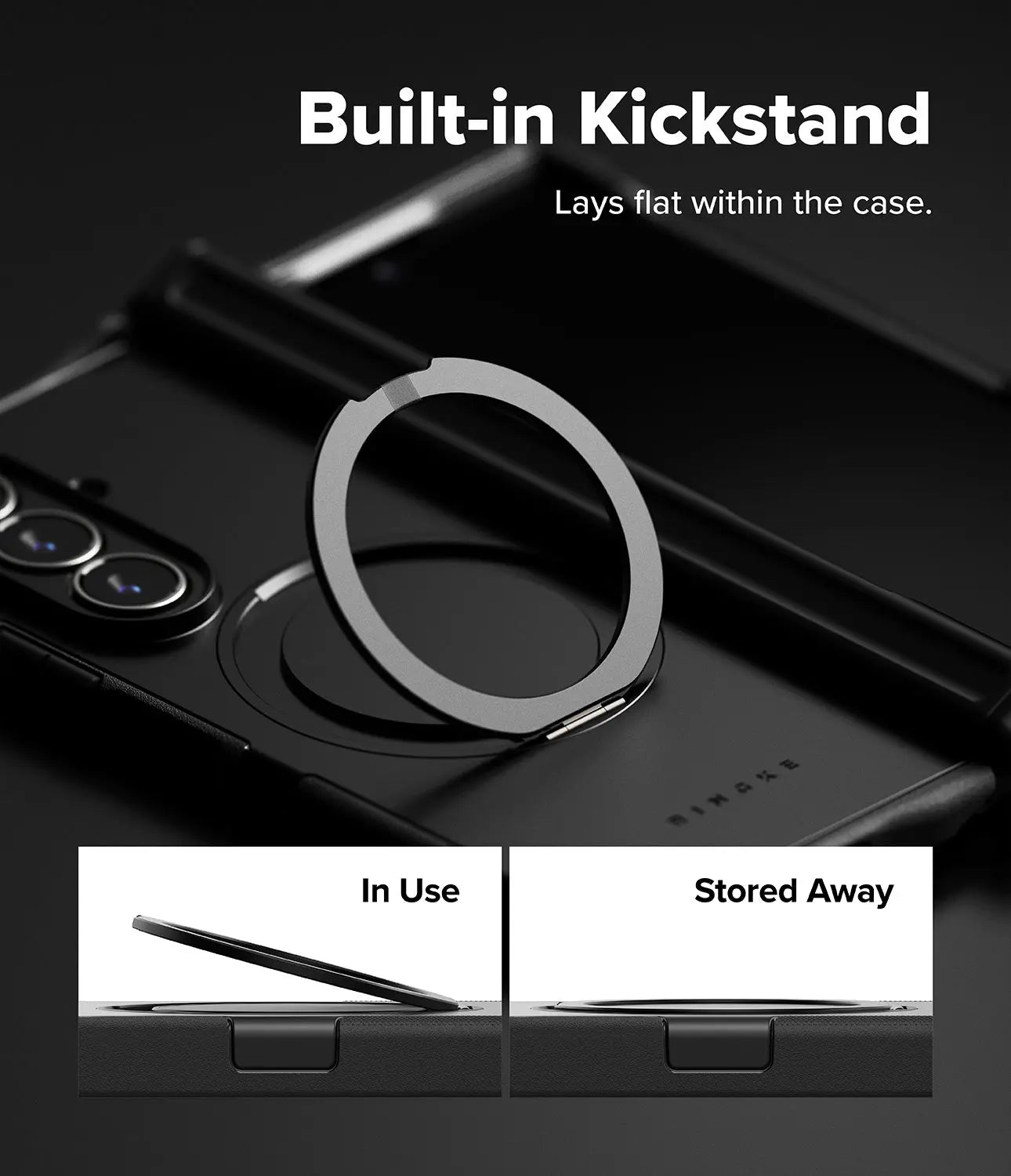Galaxy Z Fold 7 Case Alles Black by Ringke Ringke
