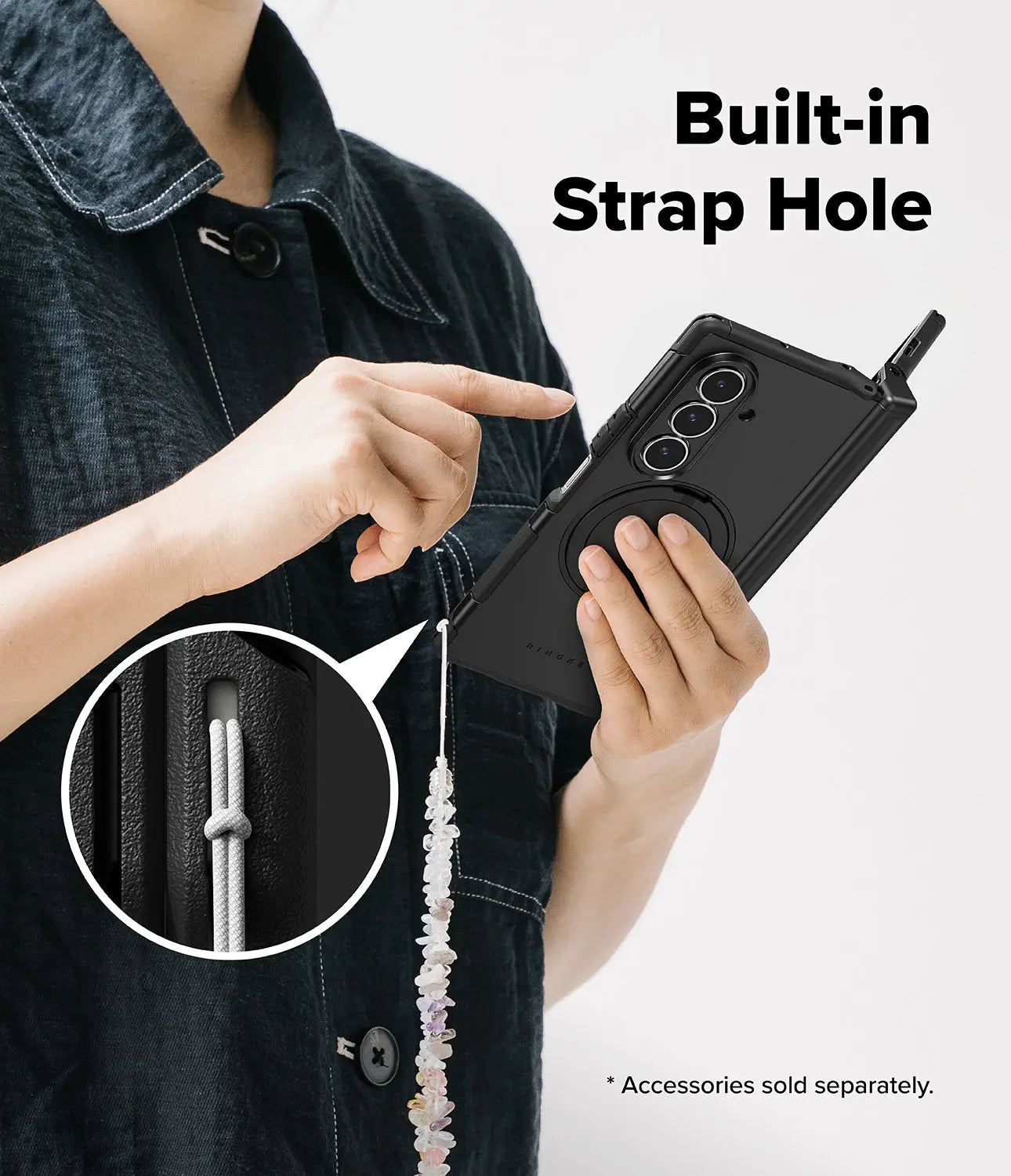 Galaxy Z Fold 7 Case Alles Black by Ringke Ringke