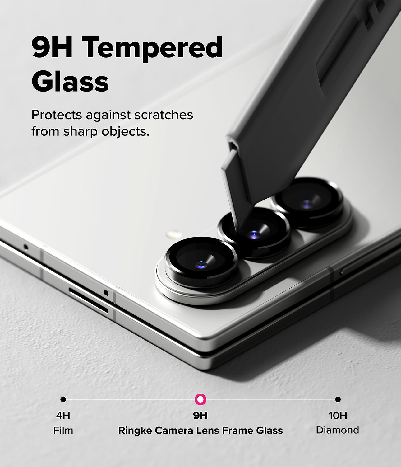 Galaxy Z Fold 7 Camera Lens Frame Glass 2 Pack by Ringke