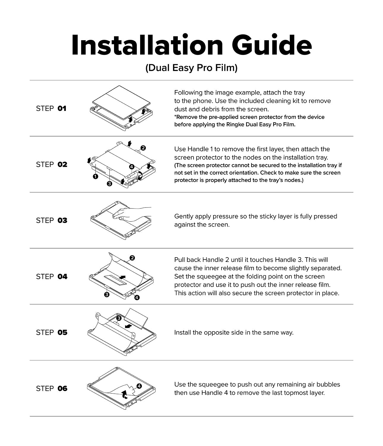Galaxy Z Fold 7 3-in-1 Protector Pro Film + Hinge by Ringke