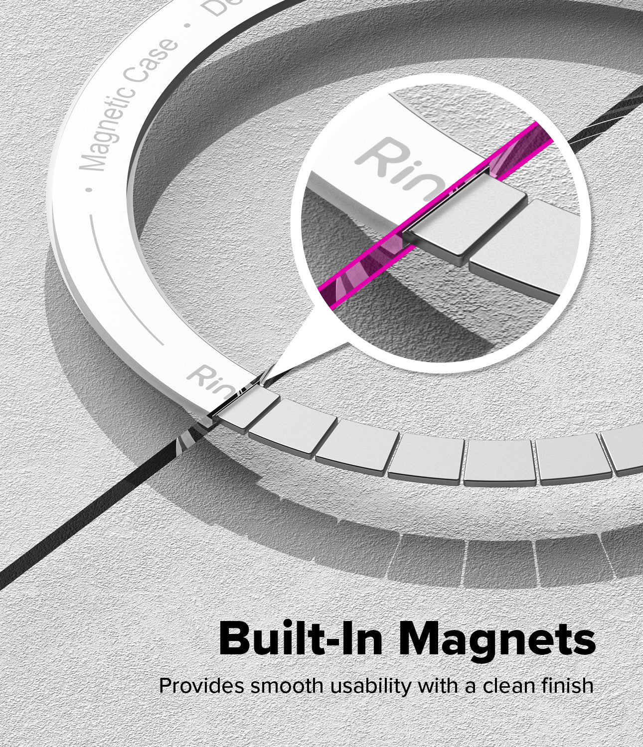 Galaxy Z Flip 7 Case Fusion Magnetic Clear by Ringke