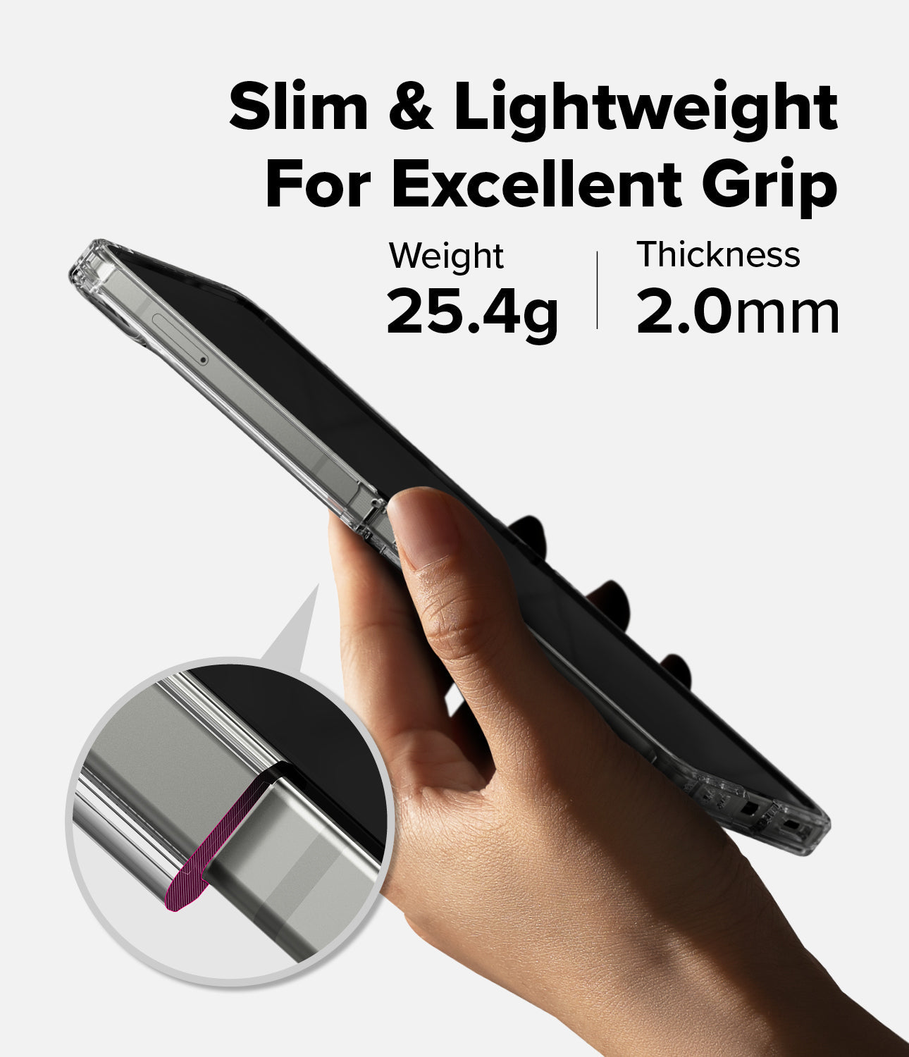 Galaxy Z Flip 7 Case Fusion Magnetic Clear by Ringke