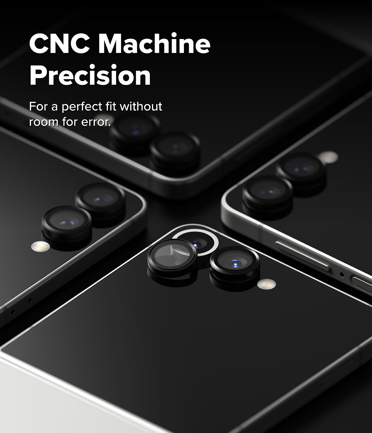 Galaxy Z Flip 7 Camera Lens Frame Glass 2 Pack by Ringke