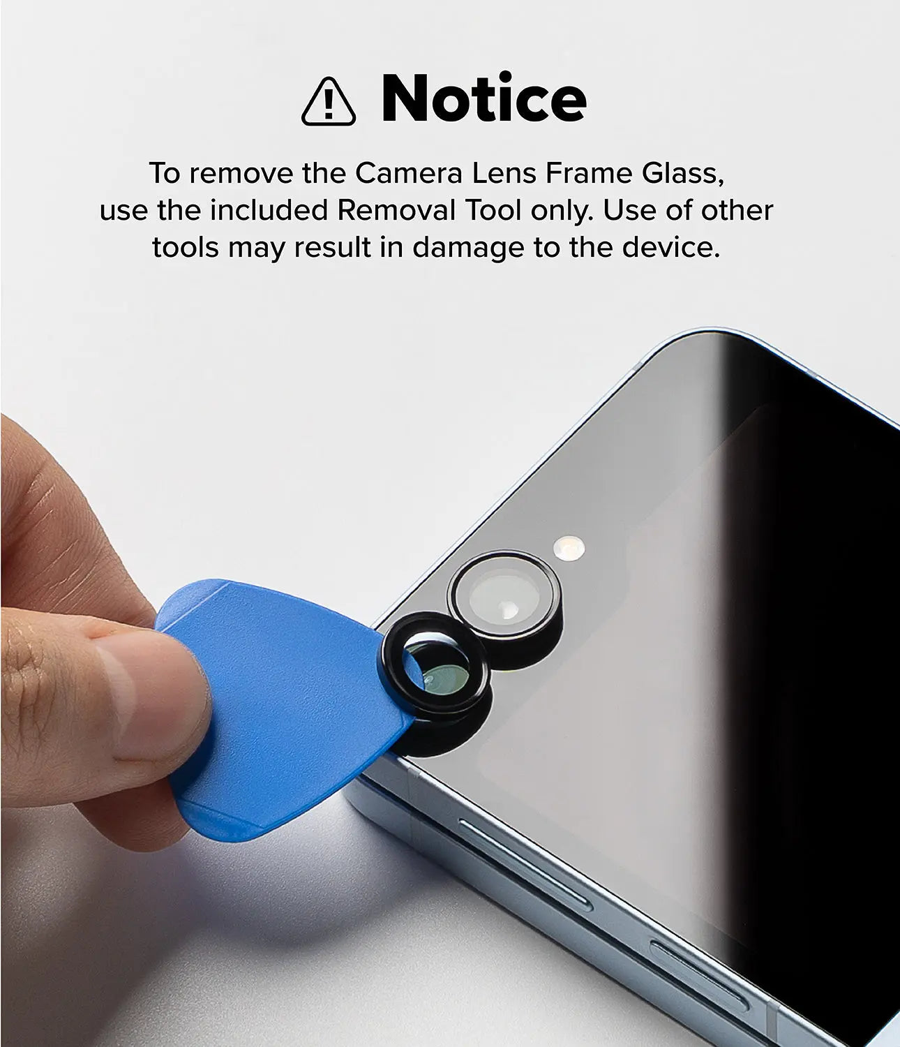 Galaxy Z Flip 7 Camera Lens Frame Glass 2 Pack by Ringke Ringke