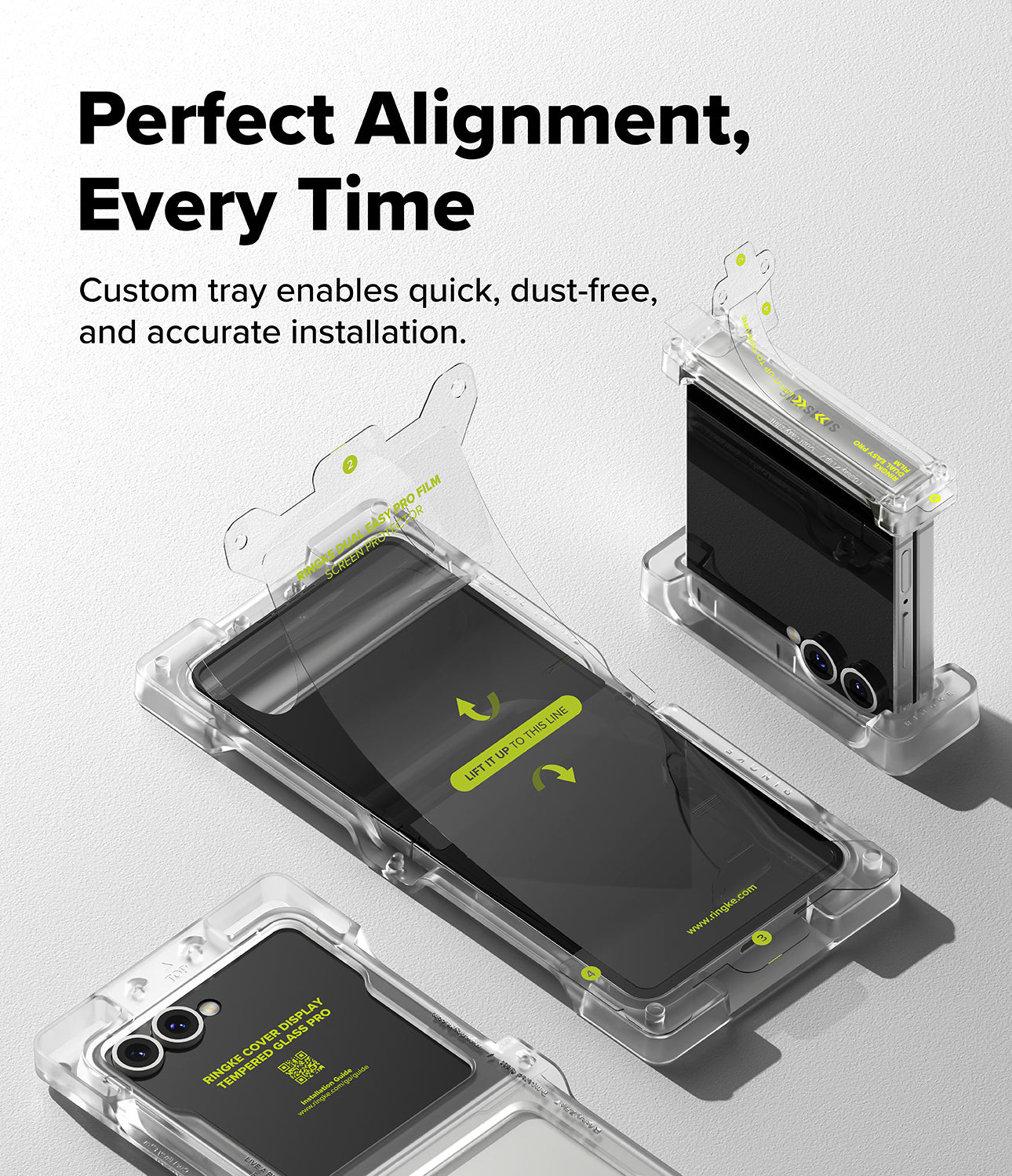 Galaxy Z Flip 7 3-in-1 Protector Pro Film + Hinge by Ringke