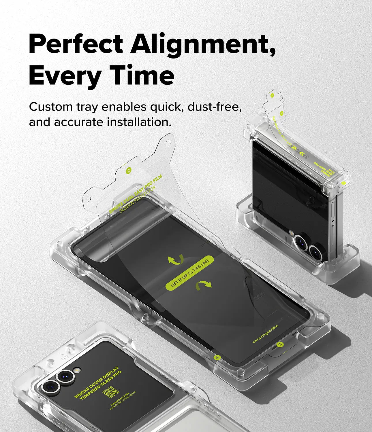 Galaxy Z Flip 7 3-in-1 Protector Pro Film + Hinge by Ringke Ringke