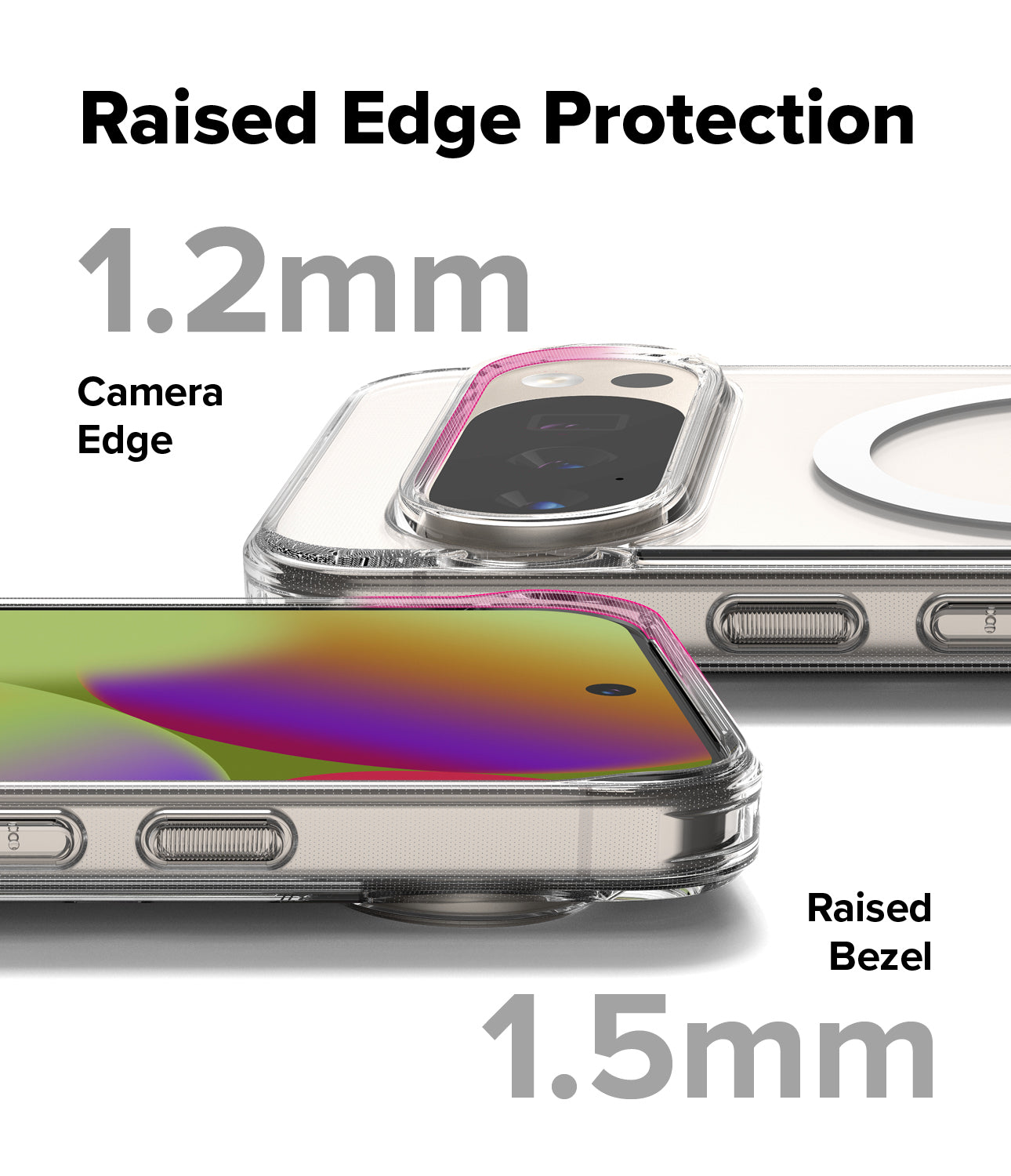 Pixel 10 / 10 Pro Case Fusion Magnetic Clear by Ringke