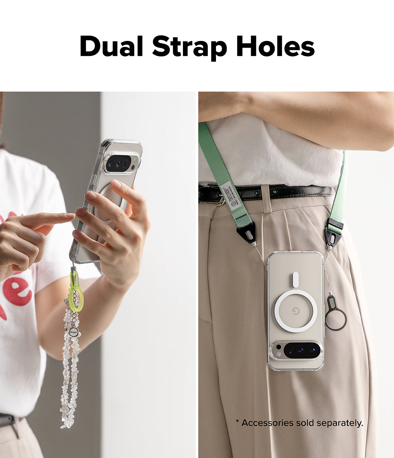 Pixel 10 / 10 Pro Case Fusion Magnetic Clear by Ringke