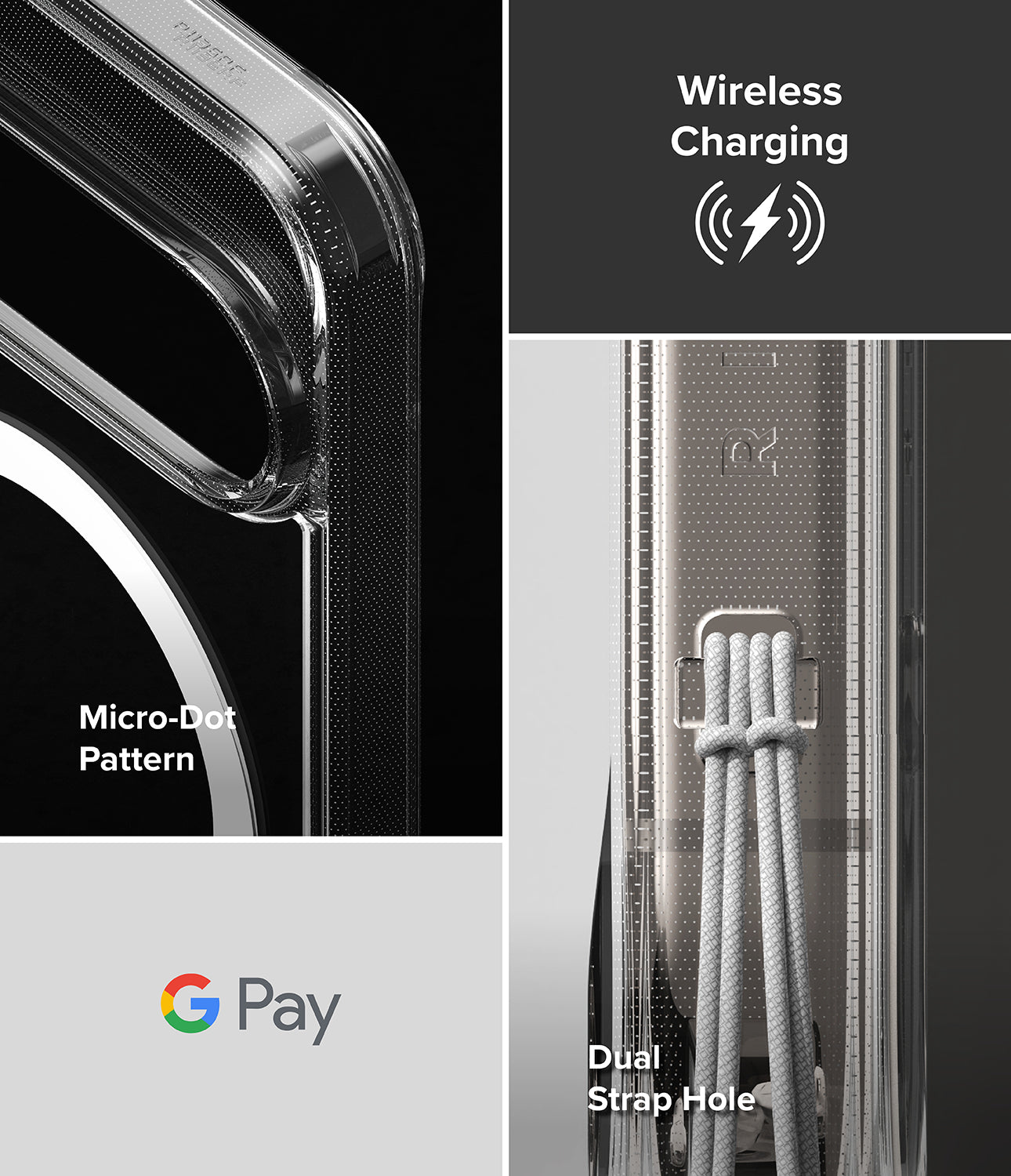 Pixel 10 / 10 Pro Case Fusion Magnetic Clear by Ringke