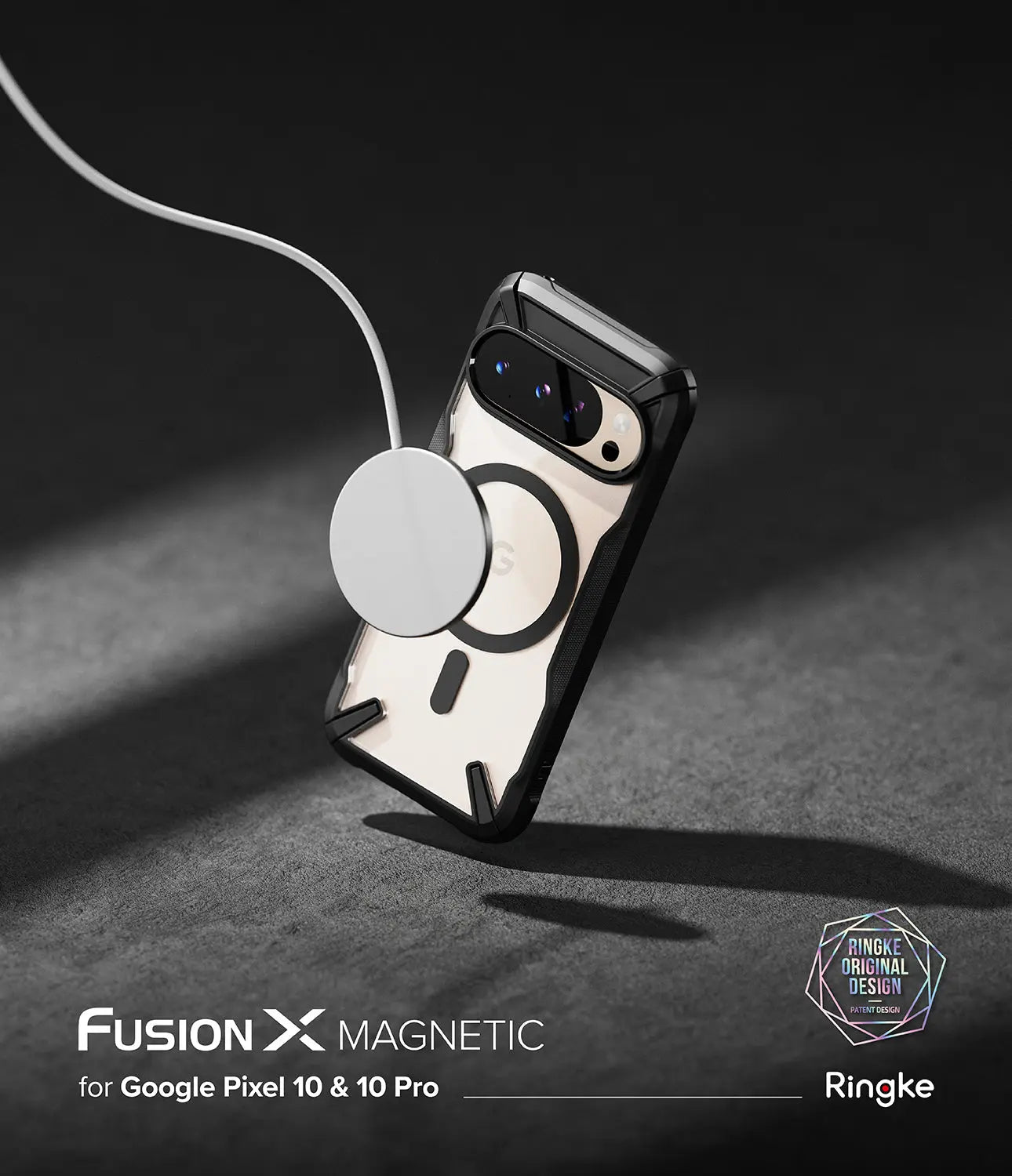 Pixel 10 / 10 Pro Case Fusion X Magnetic Black by Ringke Ringke