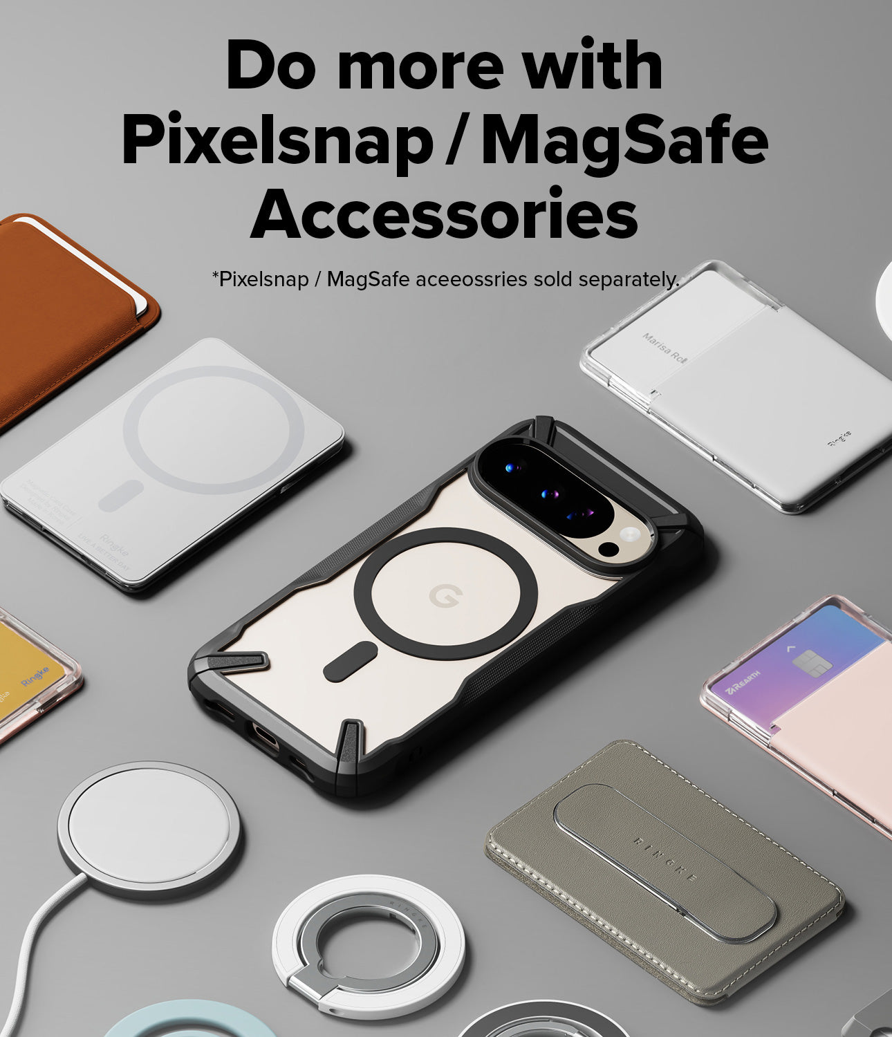 Pixel 10 / 10 Pro Case Fusion X Magnetic Black by Ringke