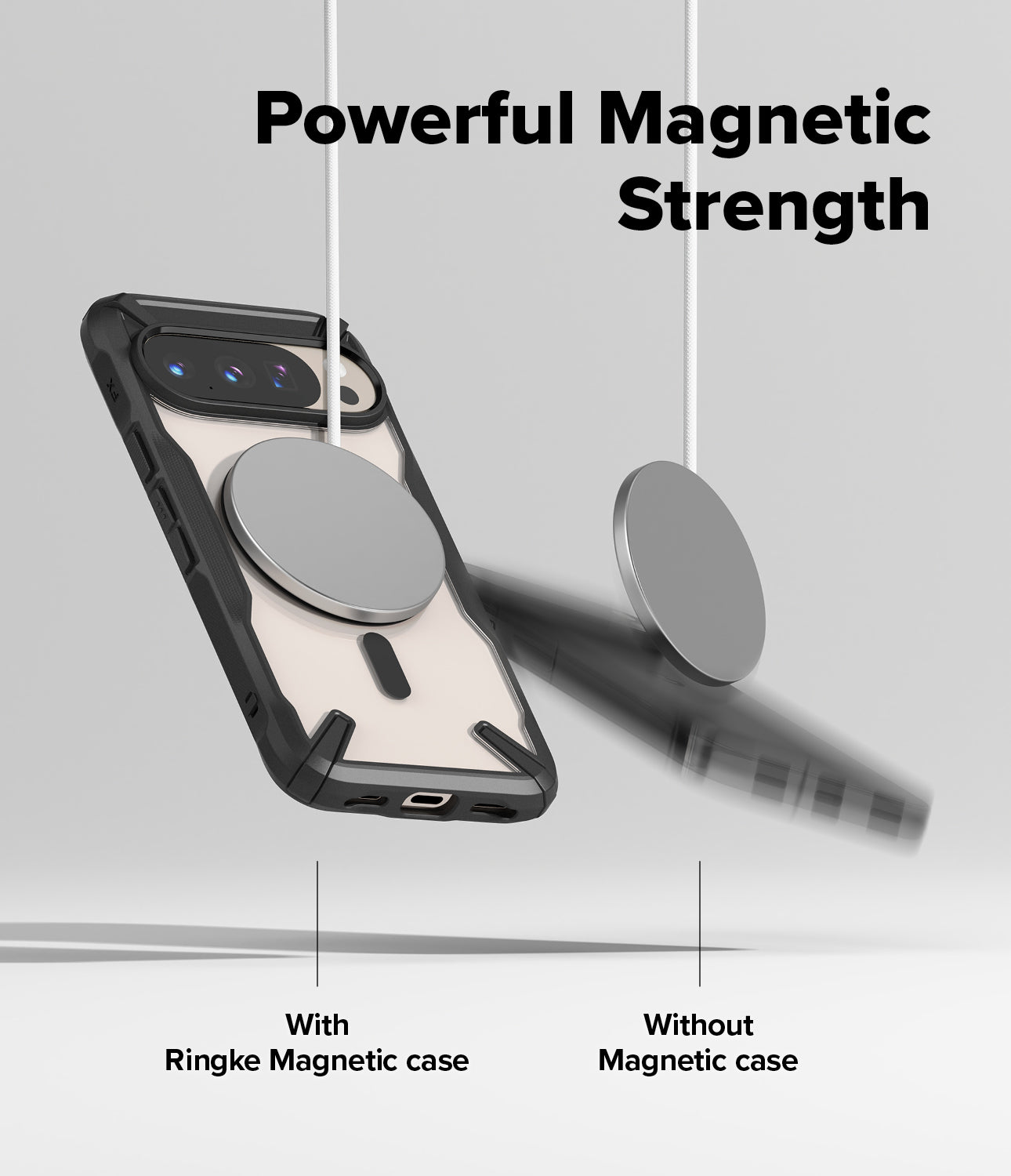 Pixel 10 / 10 Pro Case Fusion X Magnetic Black by Ringke