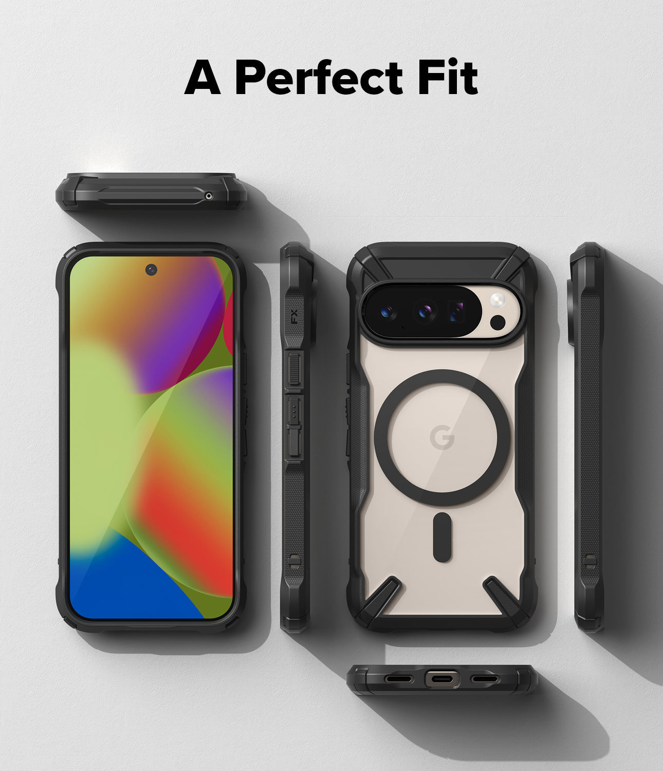 Pixel 10 / 10 Pro Case Fusion X Magnetic Black by Ringke