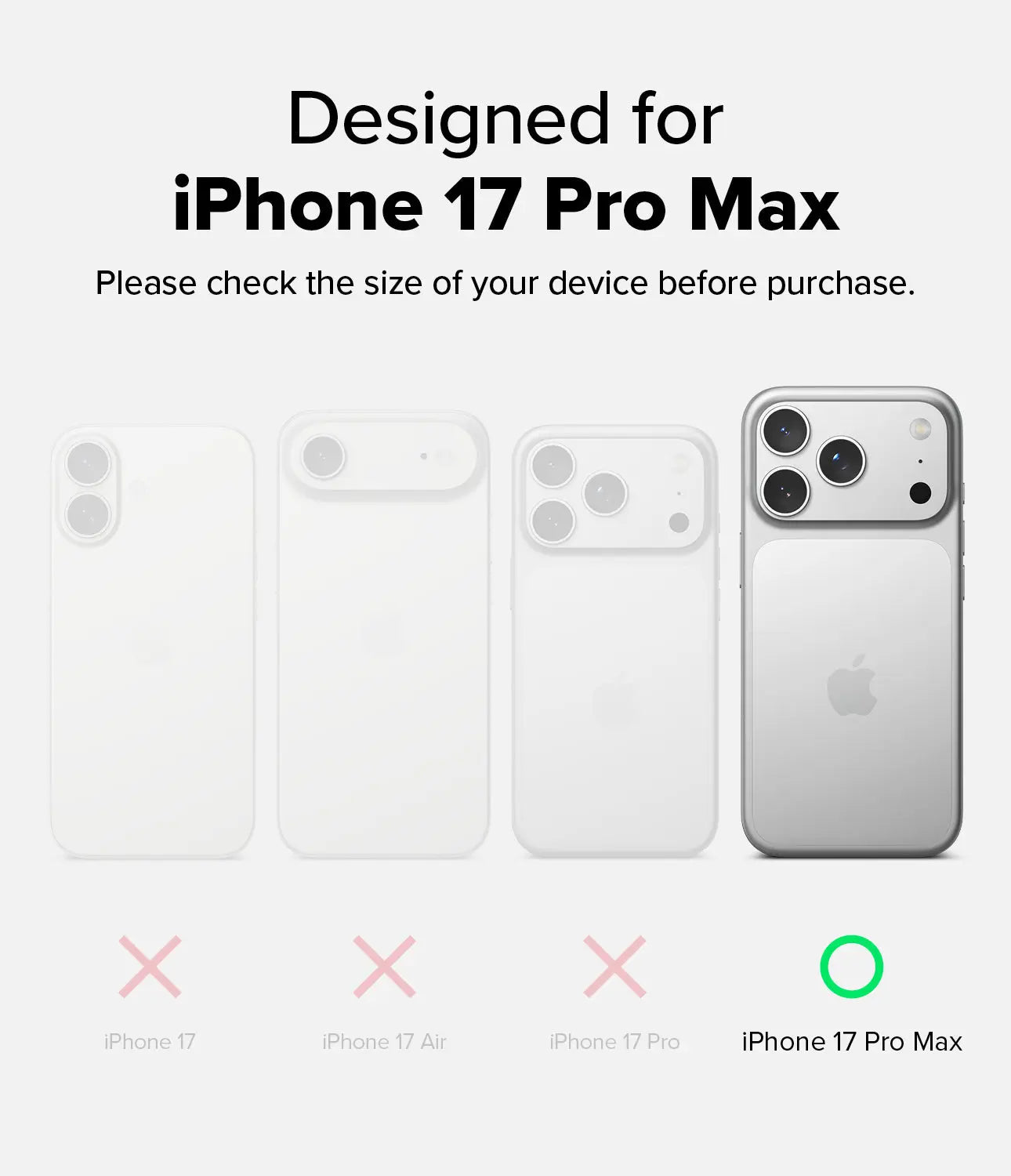 iPhone 17 Pro Max Easy Slide Tempered Glass 2 Pack by Ringke Ringke