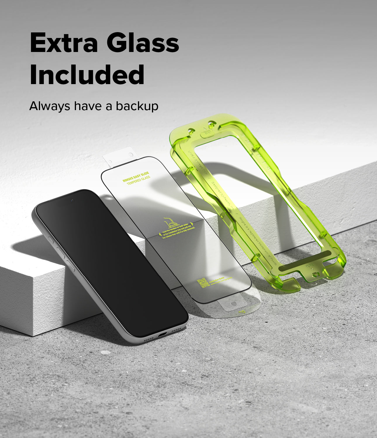 iPhone 17 Pro Max Easy Slide Tempered Glass 2 Pack by Ringke