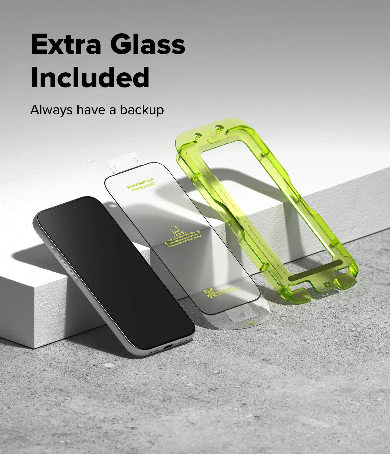 iPhone 17 Pro Max Easy Slide Tempered Glass 2 Pack by Ringke Ringke