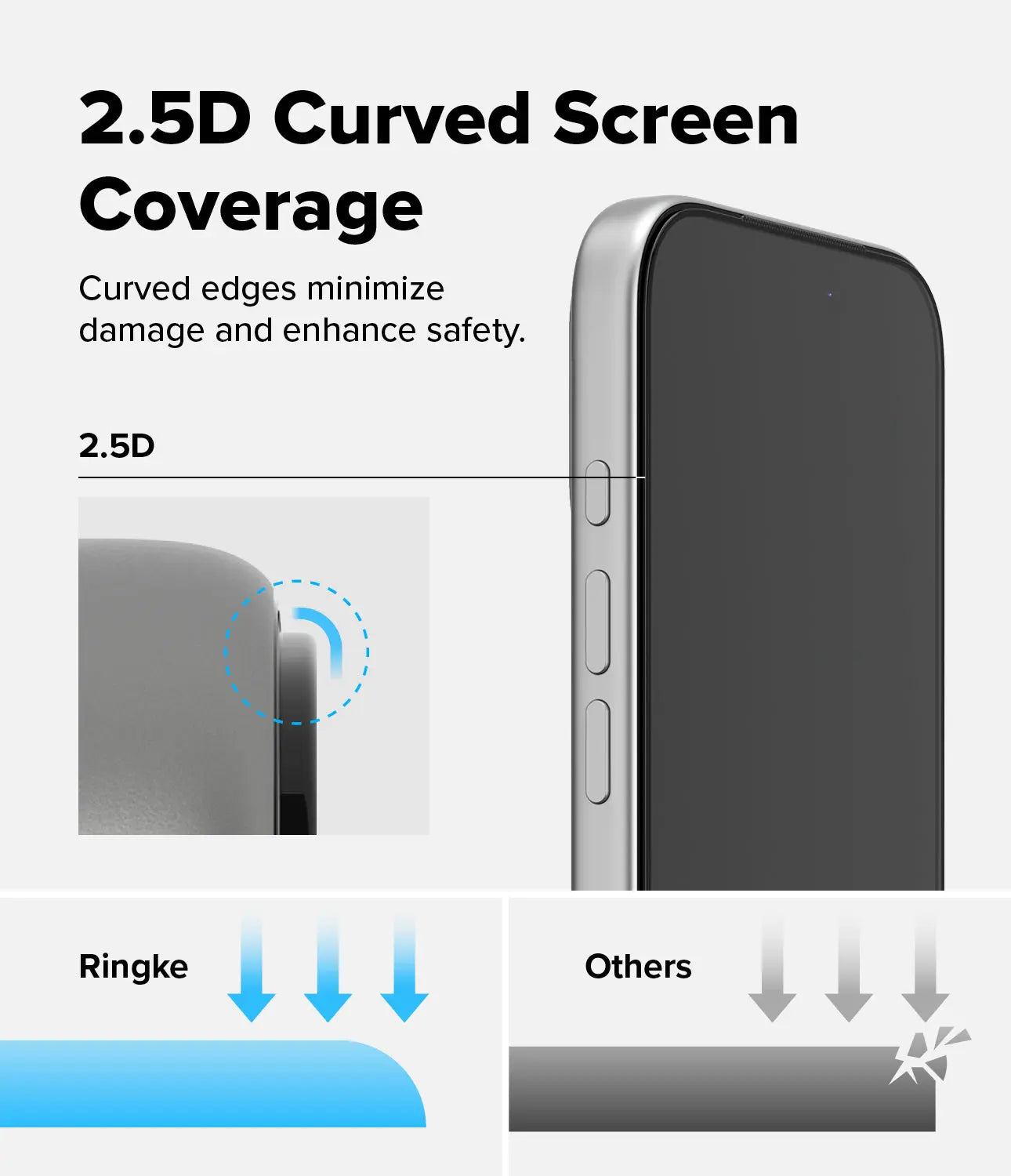 iPhone 17 Pro Max Easy Slide Tempered Glass 2 Pack by Ringke Ringke