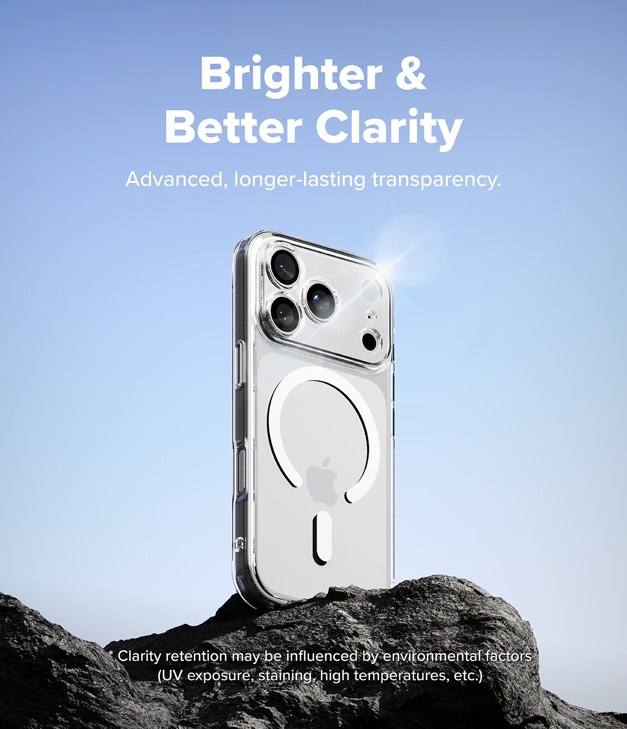 iPhone 17 Pro Case Fusion Magnetic Clear by Ringke