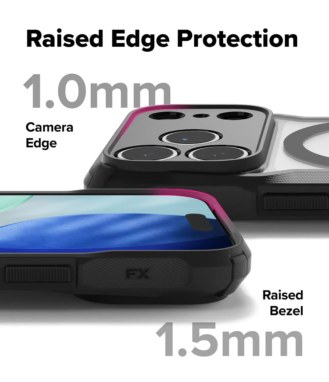 iPhone 17 Pro Case Fusion X Magnetic Black by Ringke Ringke