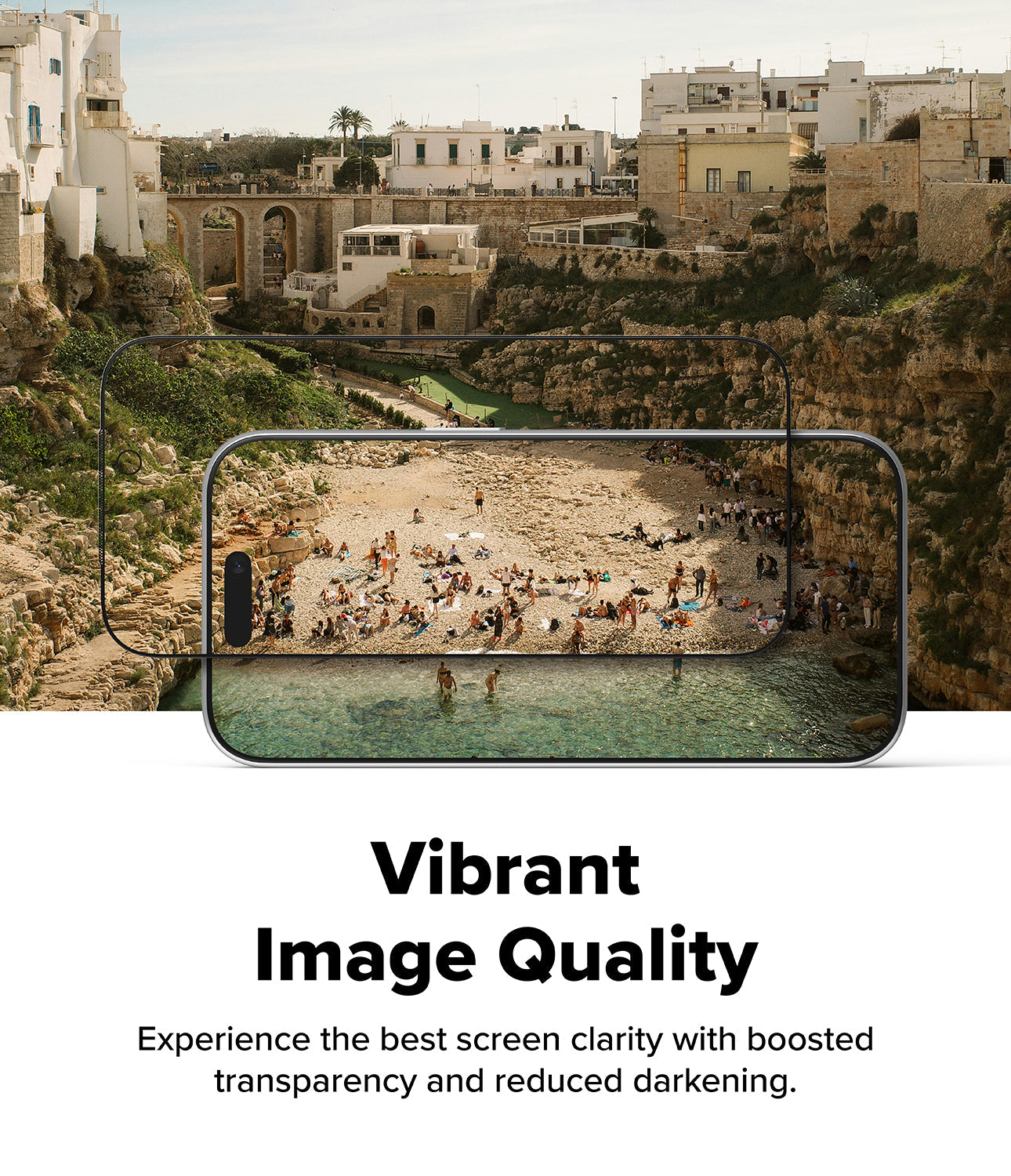 iPhone 17 Pro Easy Slide Privacy Glass 2 Pack by Ringke