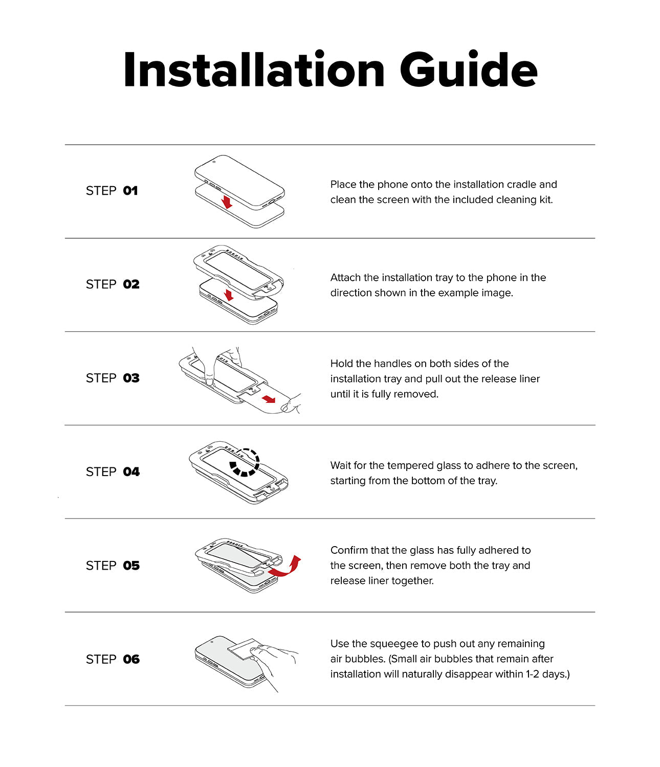 iPhone 17 Pro Easy Slide Privacy Glass 2 Pack by Ringke