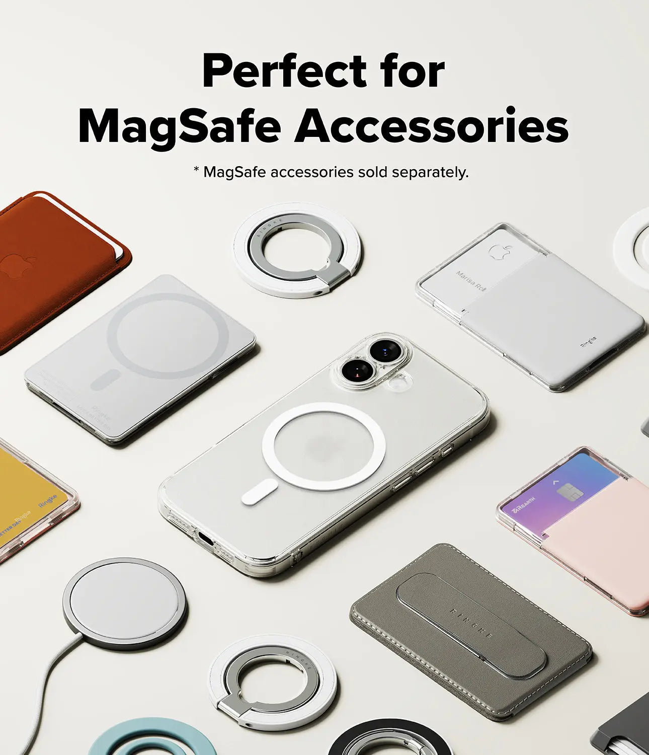 iPhone 17 Case Fusion Magnetic Matte Clear by Ringke Ringke