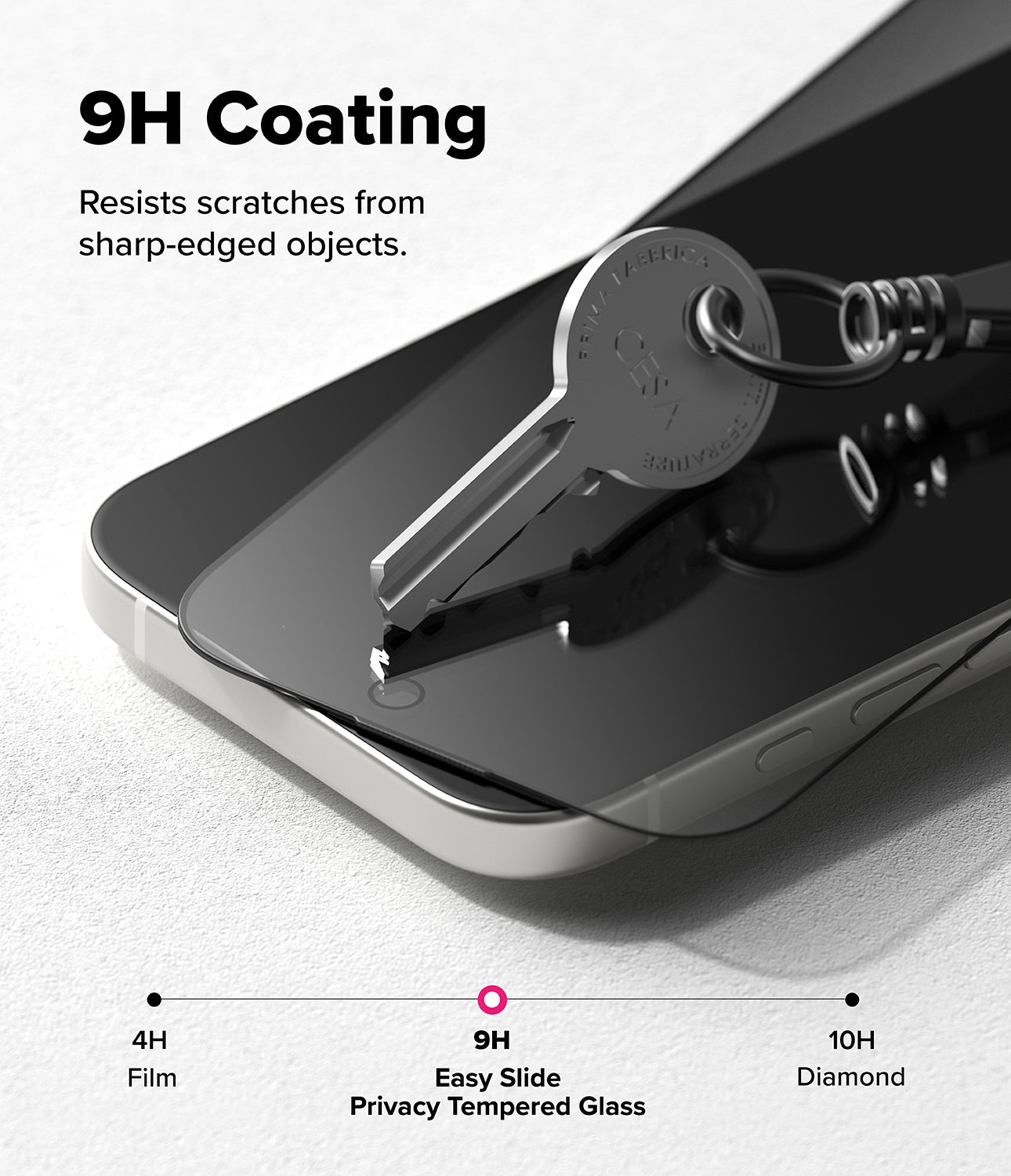 iPhone 17 Easy Slide Privacy Glass 2 Pack by Ringke