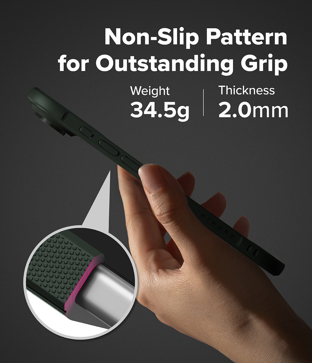 iPhone 17 Air Case Onyx Magnetic Dark Green by Ringke