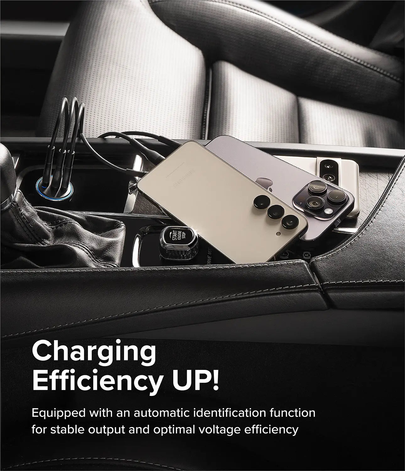 Ringke 3 Ports Car Fast Charger Ringke