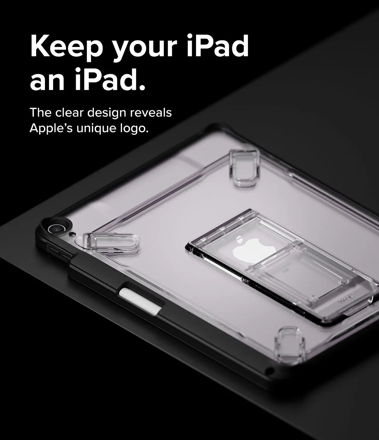 iPad Air 11" (M3/M2/4th/5th) Fusion Sketch Stand Black Case by Ringke Ringke
