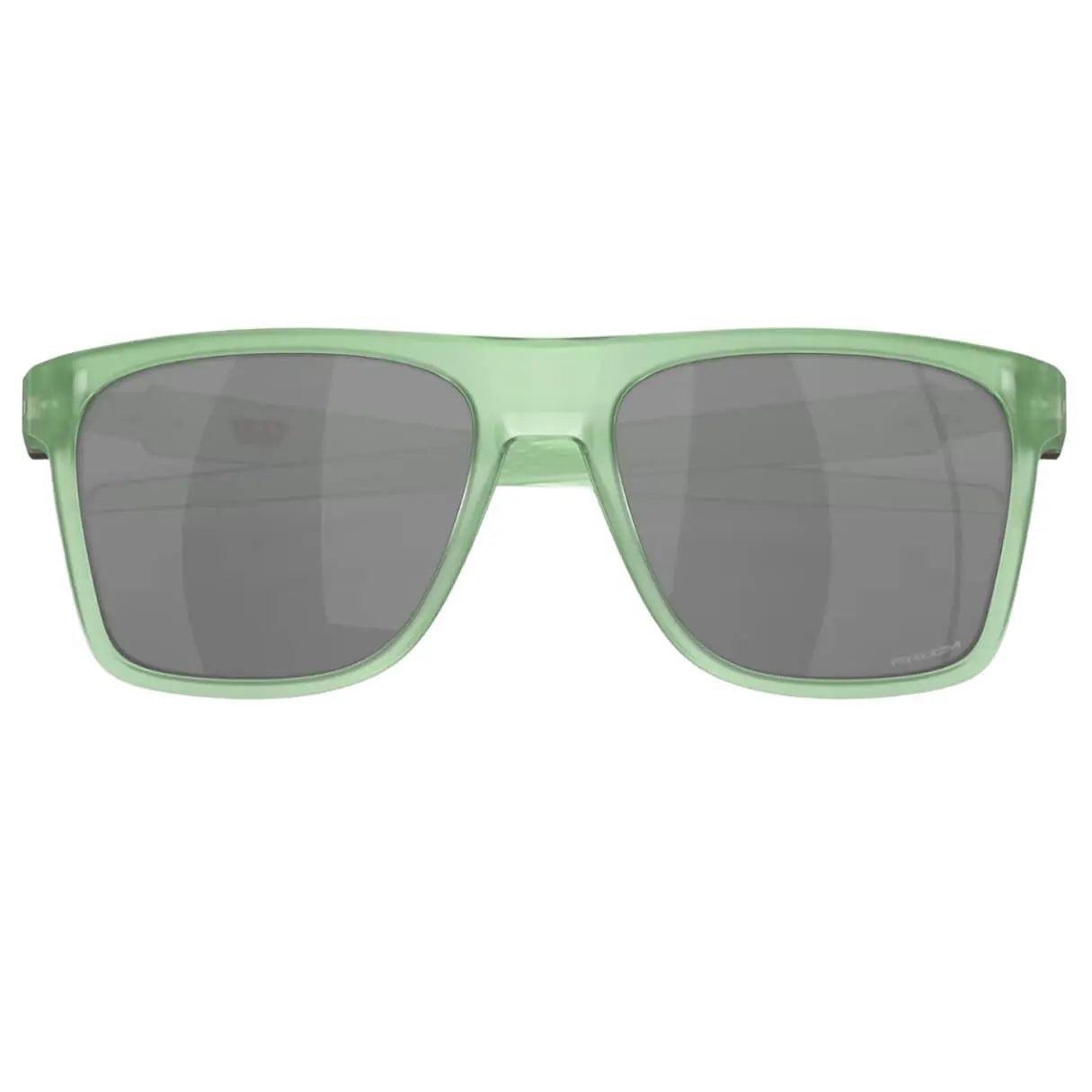 Oakley OO9100 Leffingwell 910017 Sunglasses - Matte Jade with Prizm Lens Folding View