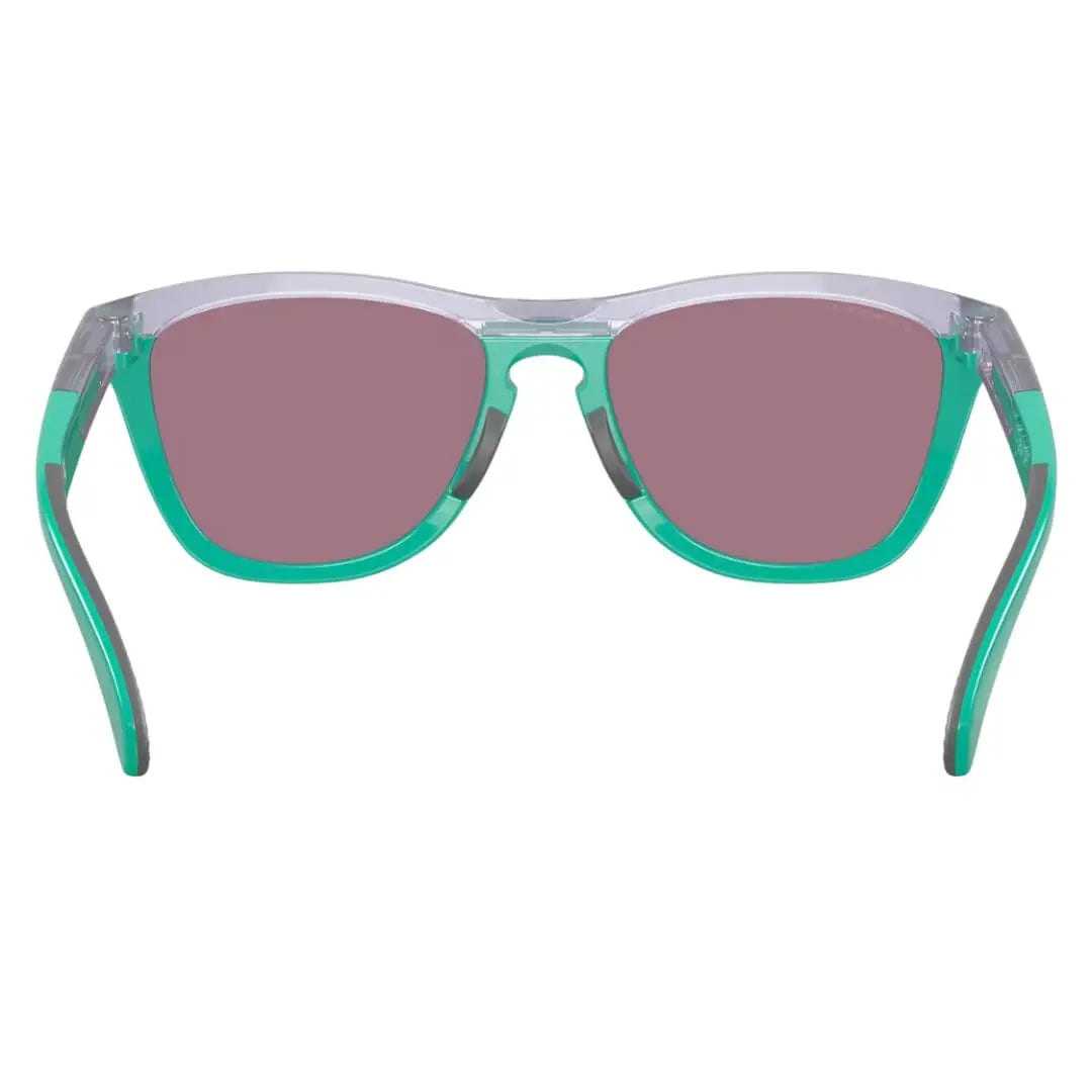Oakley Frogskins Range OO9284 928406 Sunglasses - Lilac/Celeste Frame, Prizm Jade Lens Back View