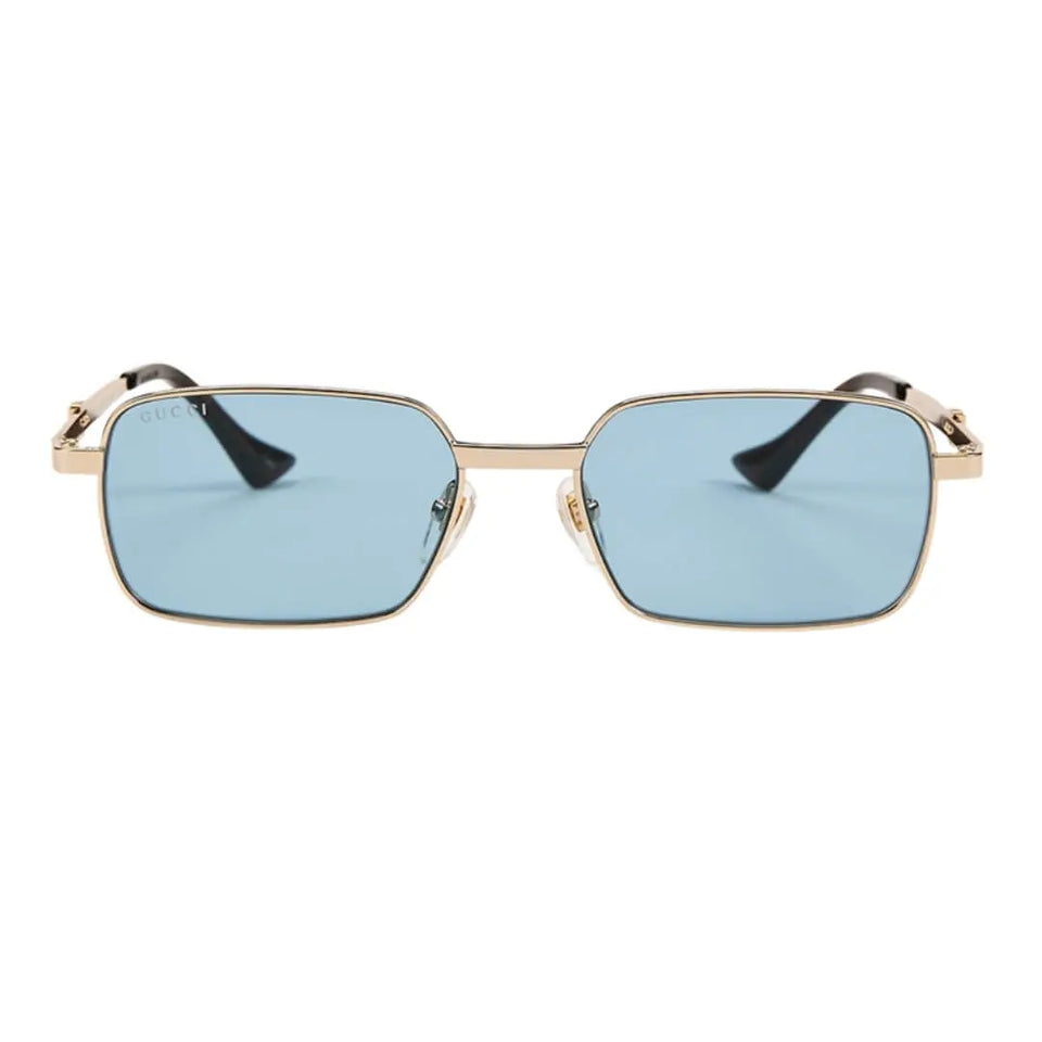 Gucci GG1495S 003 men’s sunglasses blue lenses with UV protection