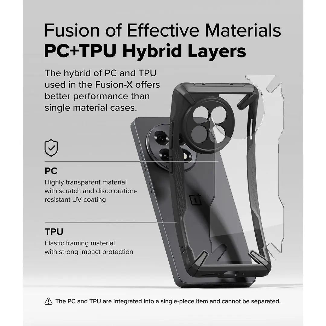 Oneplus 13R Fusion X Black Case by Ringke Ringke