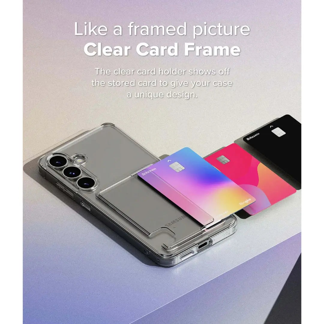 Galaxy S25 Plus Fusion Card Clear Case by Ringke Ringke