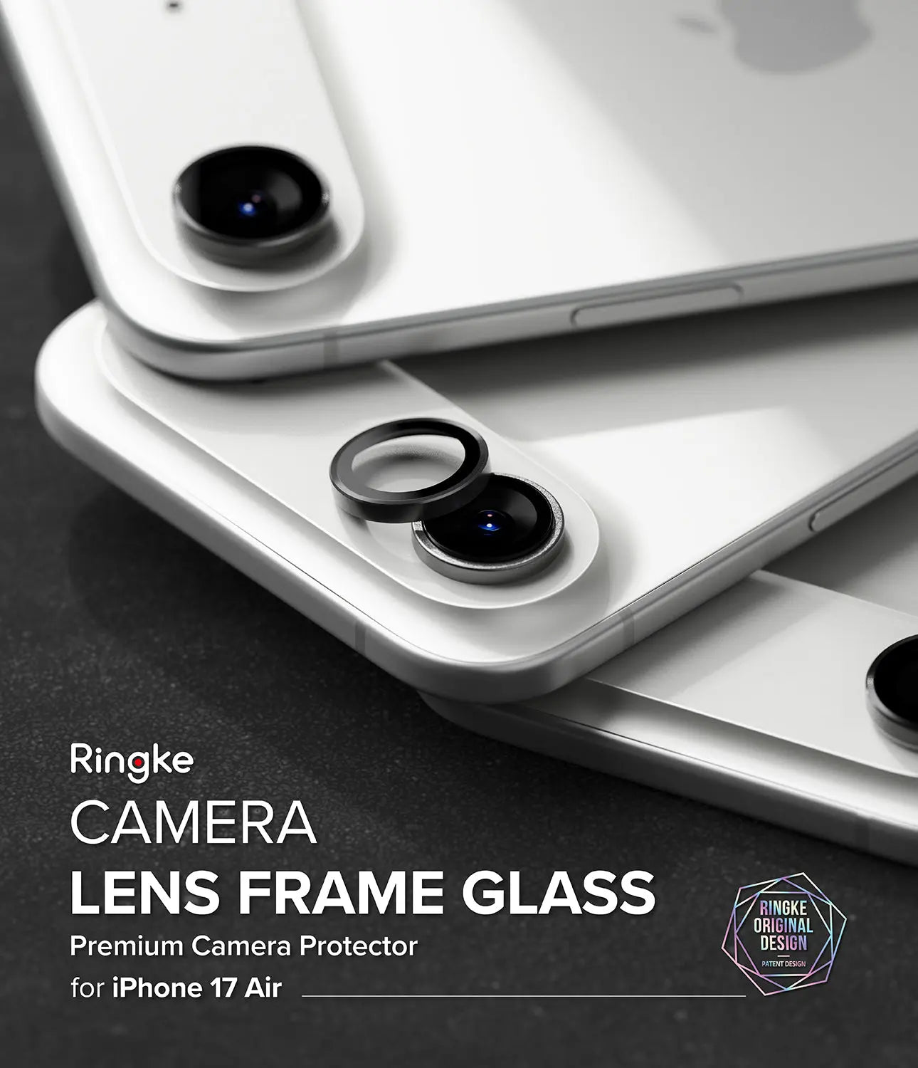 iPhone 17 Air Camera Lens Frame Glass 2 Pack by Ringke Ringke