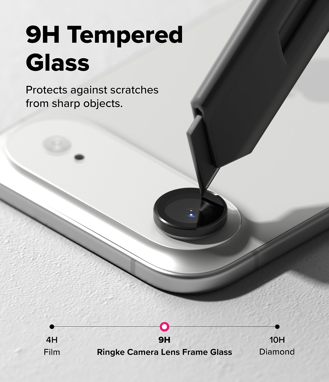 iPhone 17 Air Camera Lens Frame Glass 2 Pack by Ringke