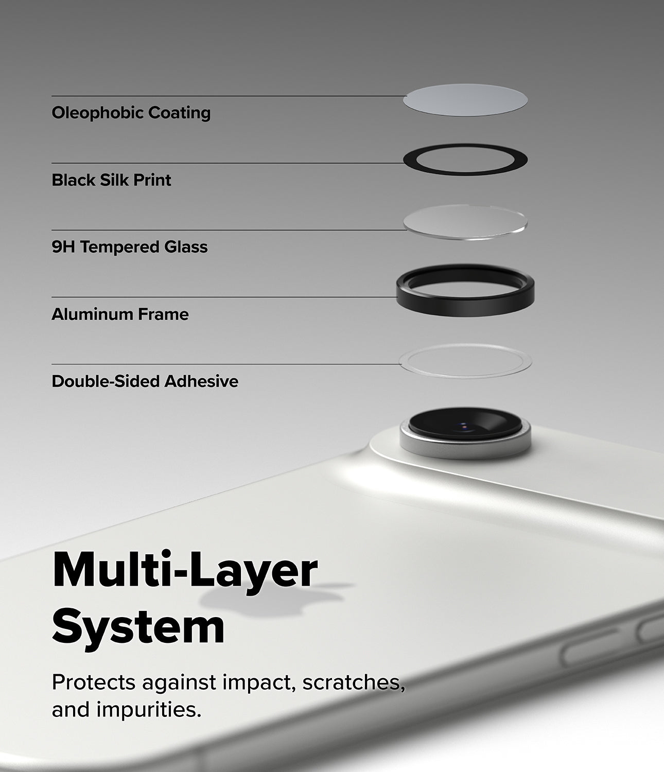 A photo taken with an iPhone 17 Air, demonstrating the high clarity provided by the Ringke lens protector.