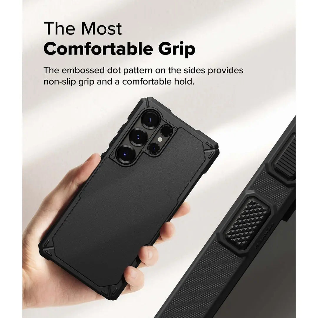 Galaxy S25 Ultra Rugged Gear Magnetic Black Case by Ringke Ringke