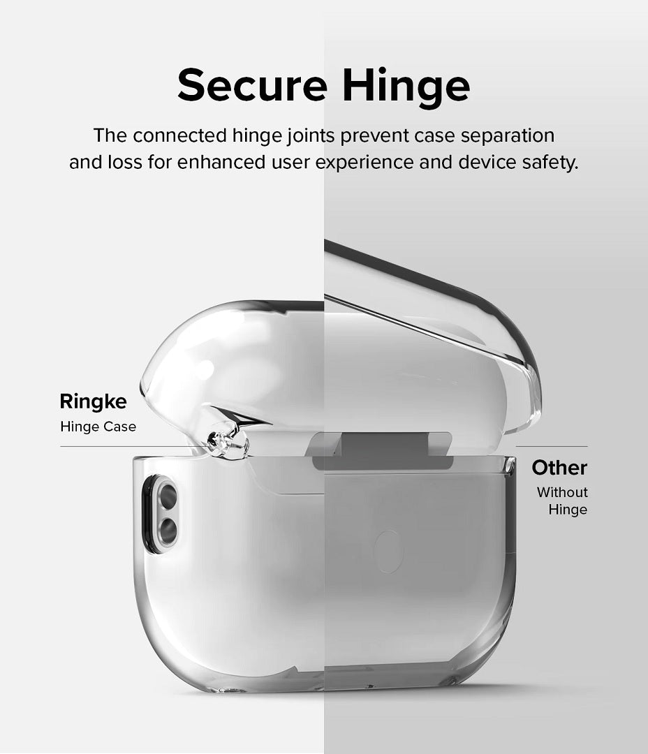 Apple AirPods Pro (2nd) Hinge Case Clear by Ringke