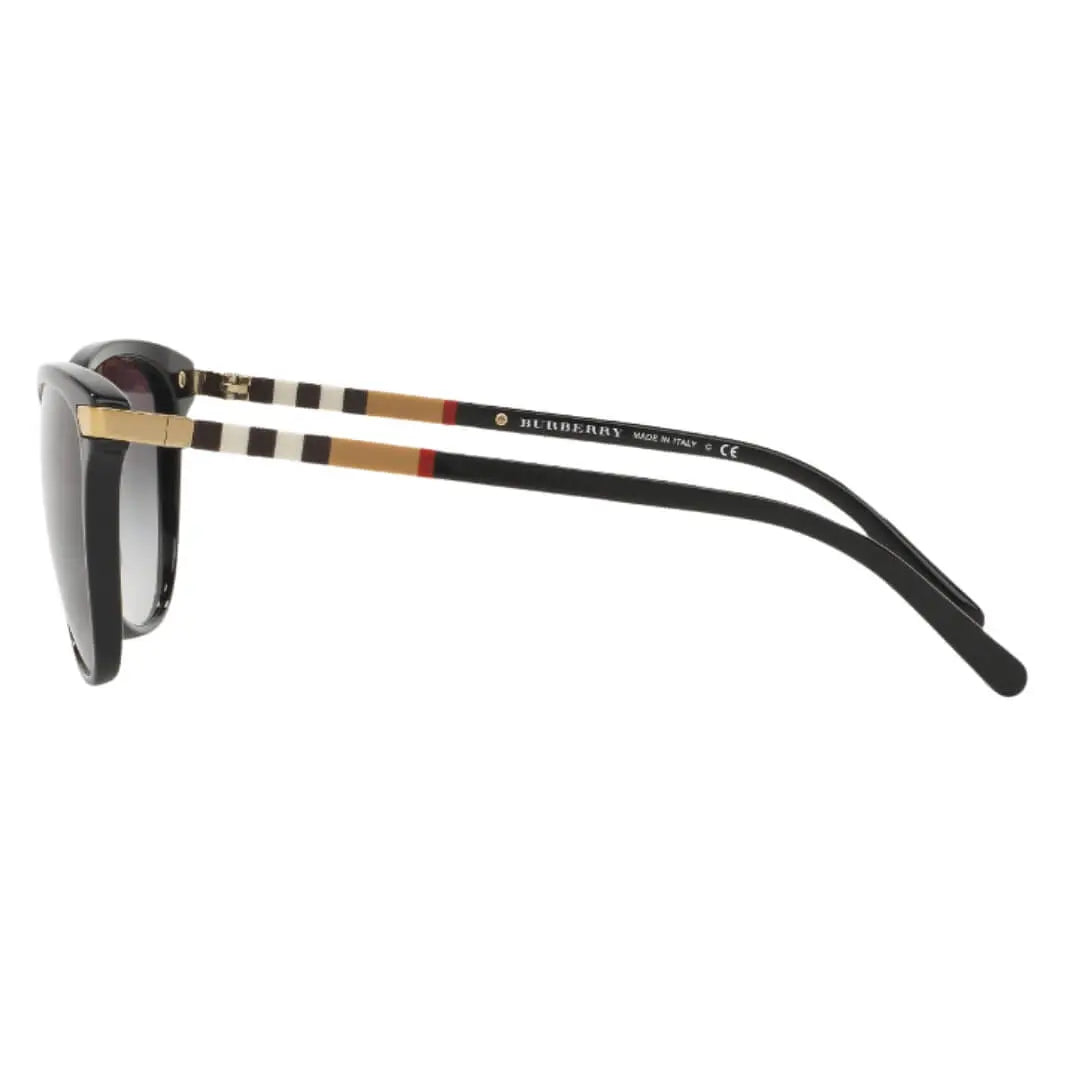 Burberry BE4216 30018G women’s sunglasses black acetate cat eye frame NZ