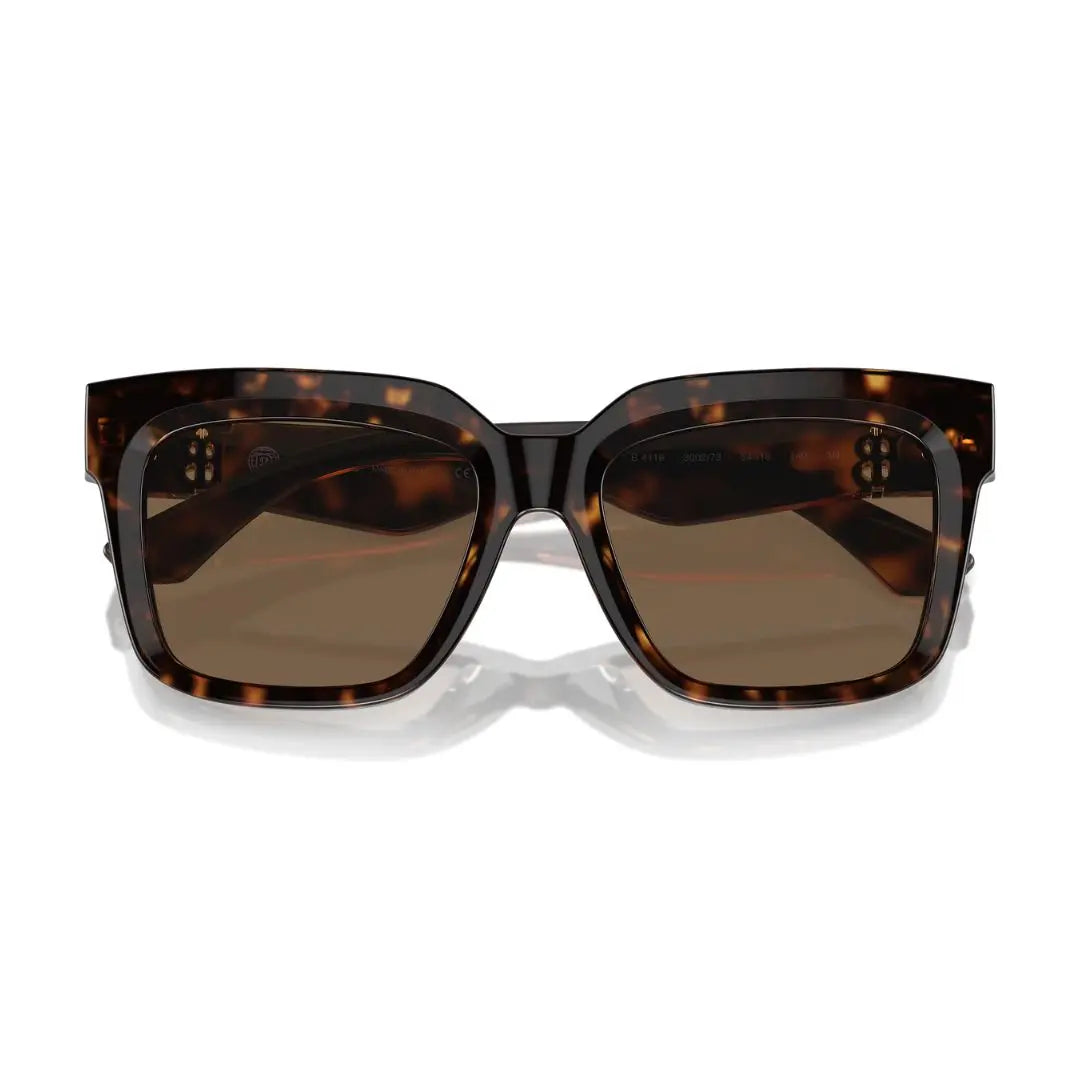Burberry BE4419 300273 Women’s Sunglasses - Stylish square design with premium acetate frame and gold temple logo.