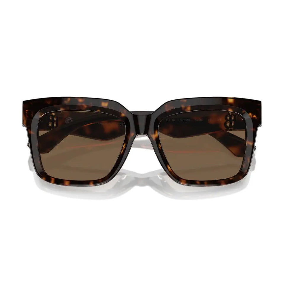 Burberry BE4419 300273 Women’s Sunglasses - Stylish square design with premium acetate frame and gold temple logo.