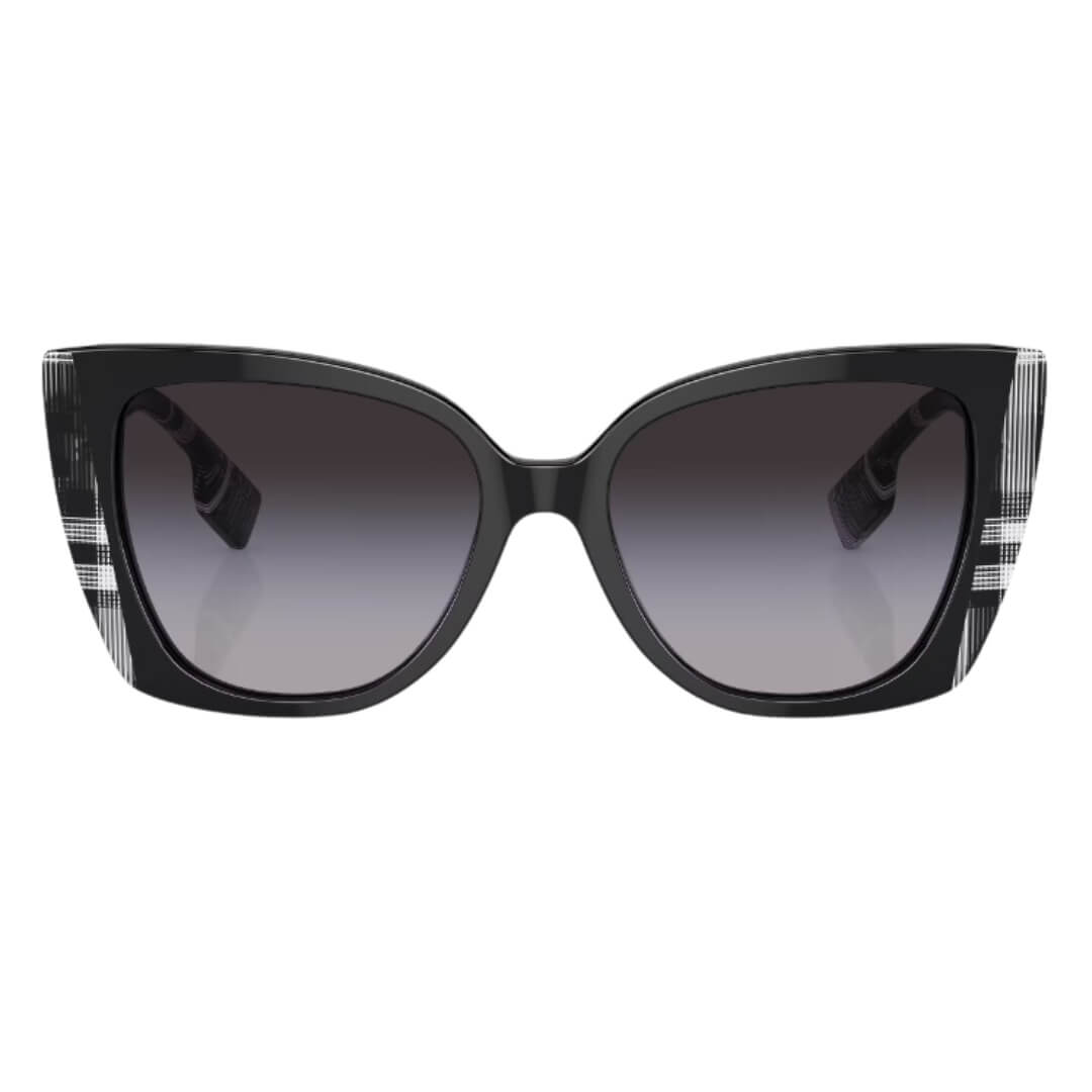 Burberry Meryl BE4393 40518G women’s sunglasses grey gradient lenses with UV protection